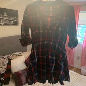 Plaid dress